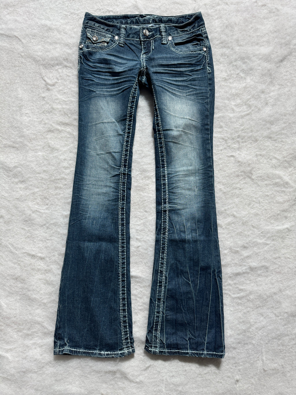 Boot Cut Low Waist Jeans
