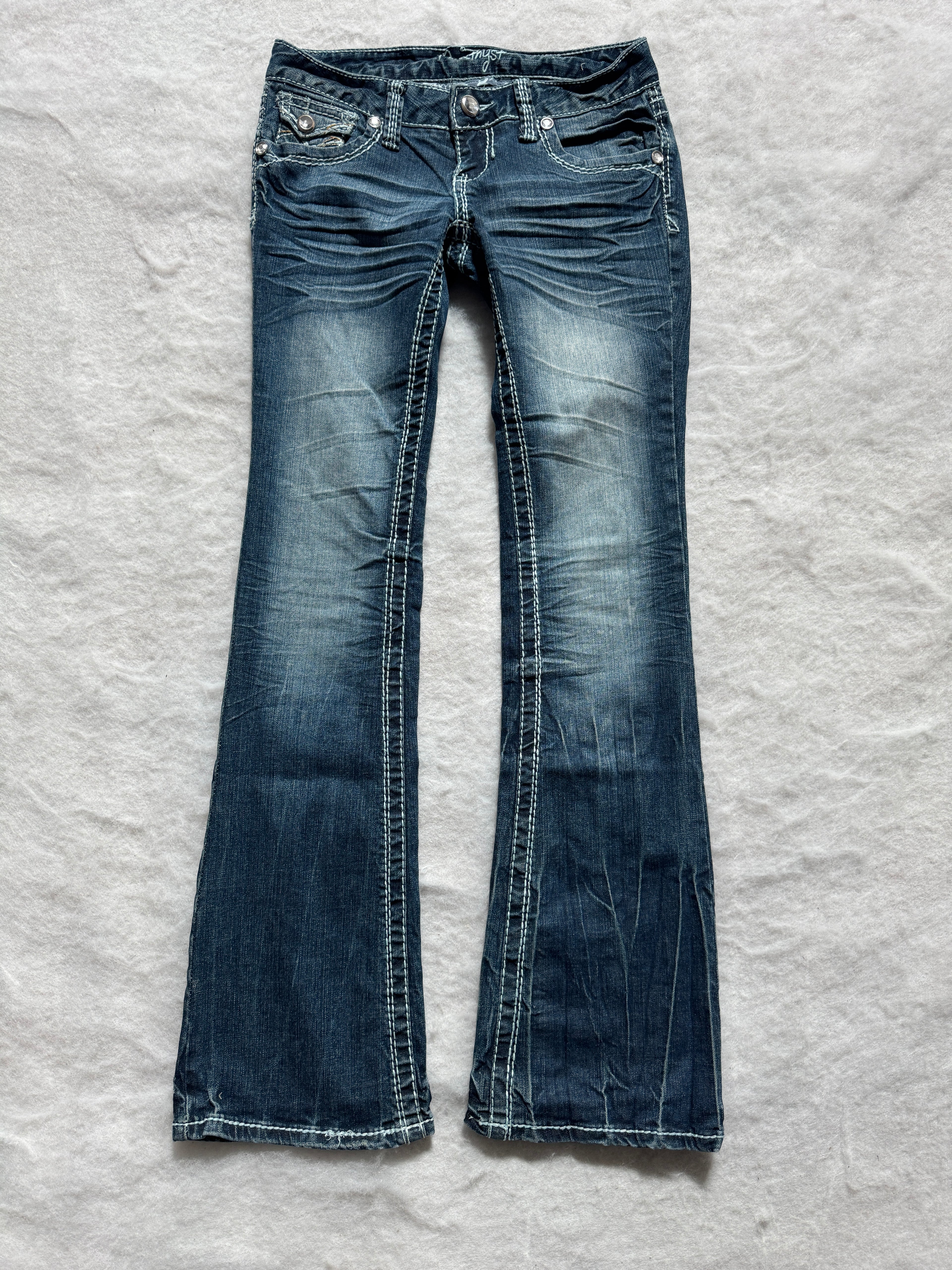 Boot Cut Low Waist Jeans