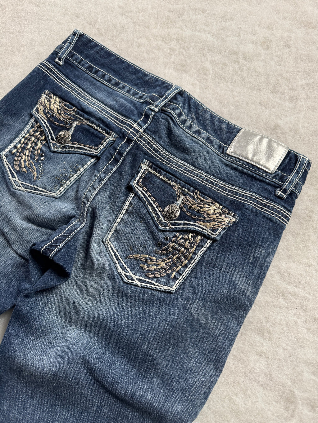 Boot Cut Low Waist Jeans