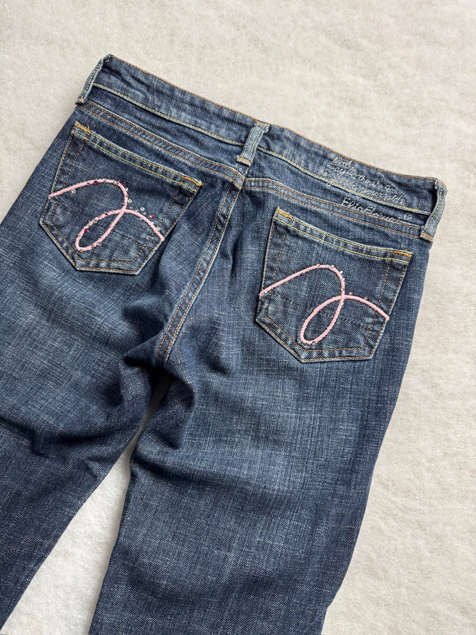 Boot Cut Low Waist Jeans