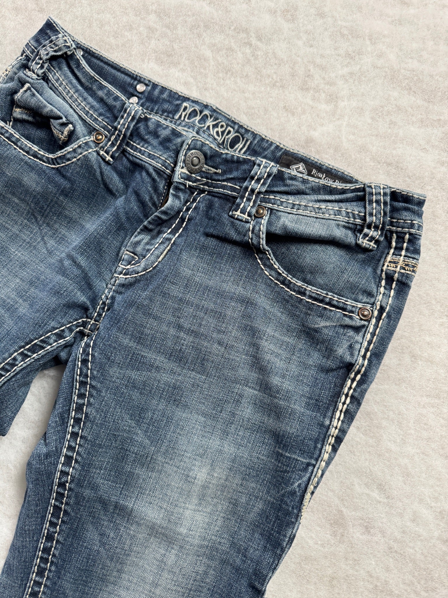 Boot Cut Low Waist Jeans