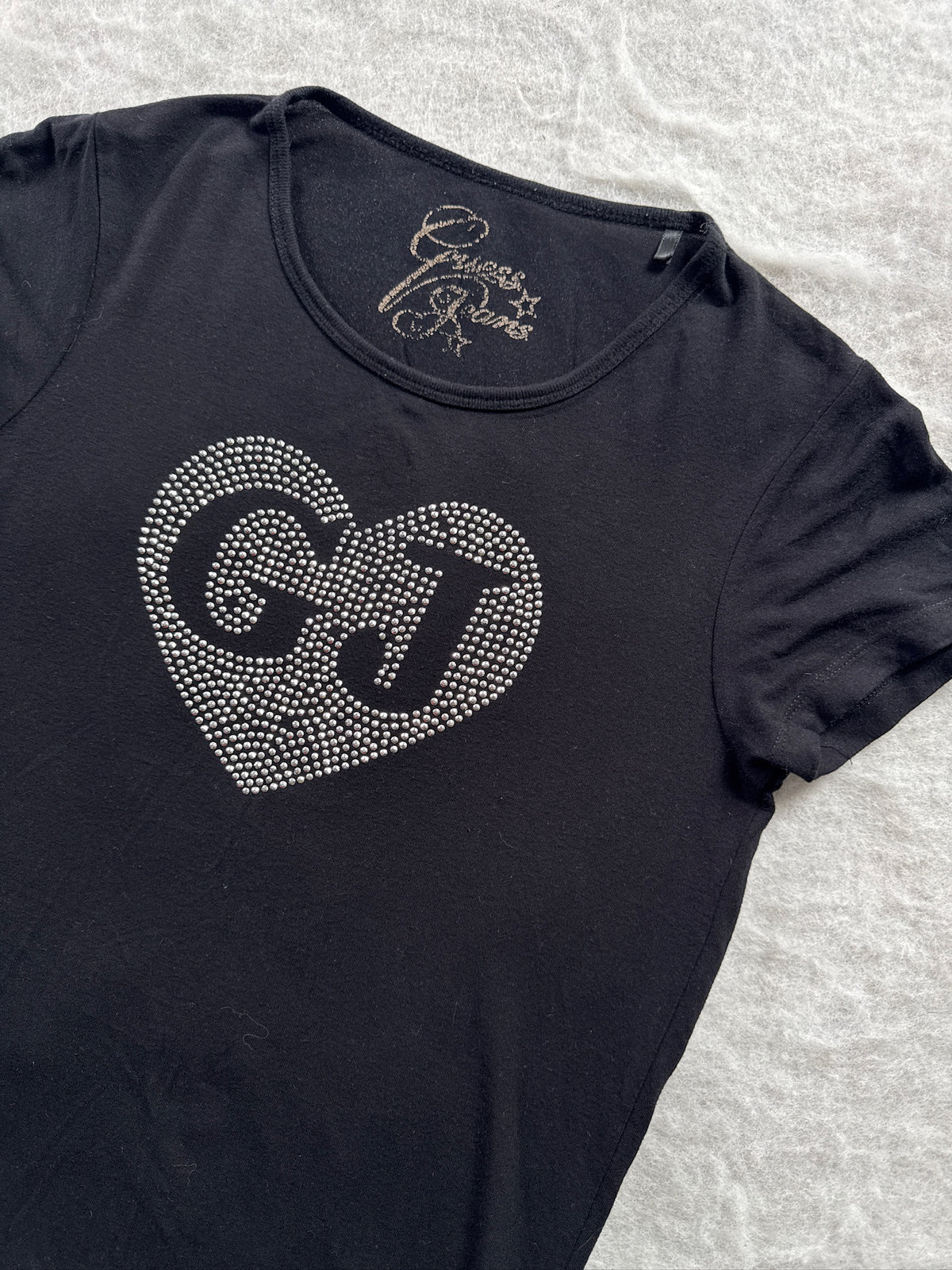 Guess Top mit Print Schwarz, Foto 1 von 3