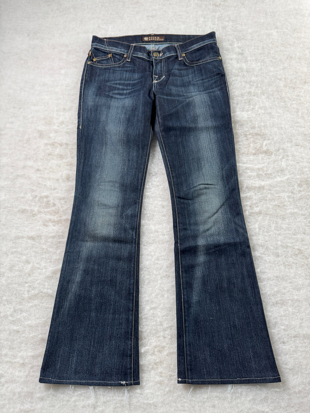 Rock & Republic Boot Cut Low Waist Jeans 30