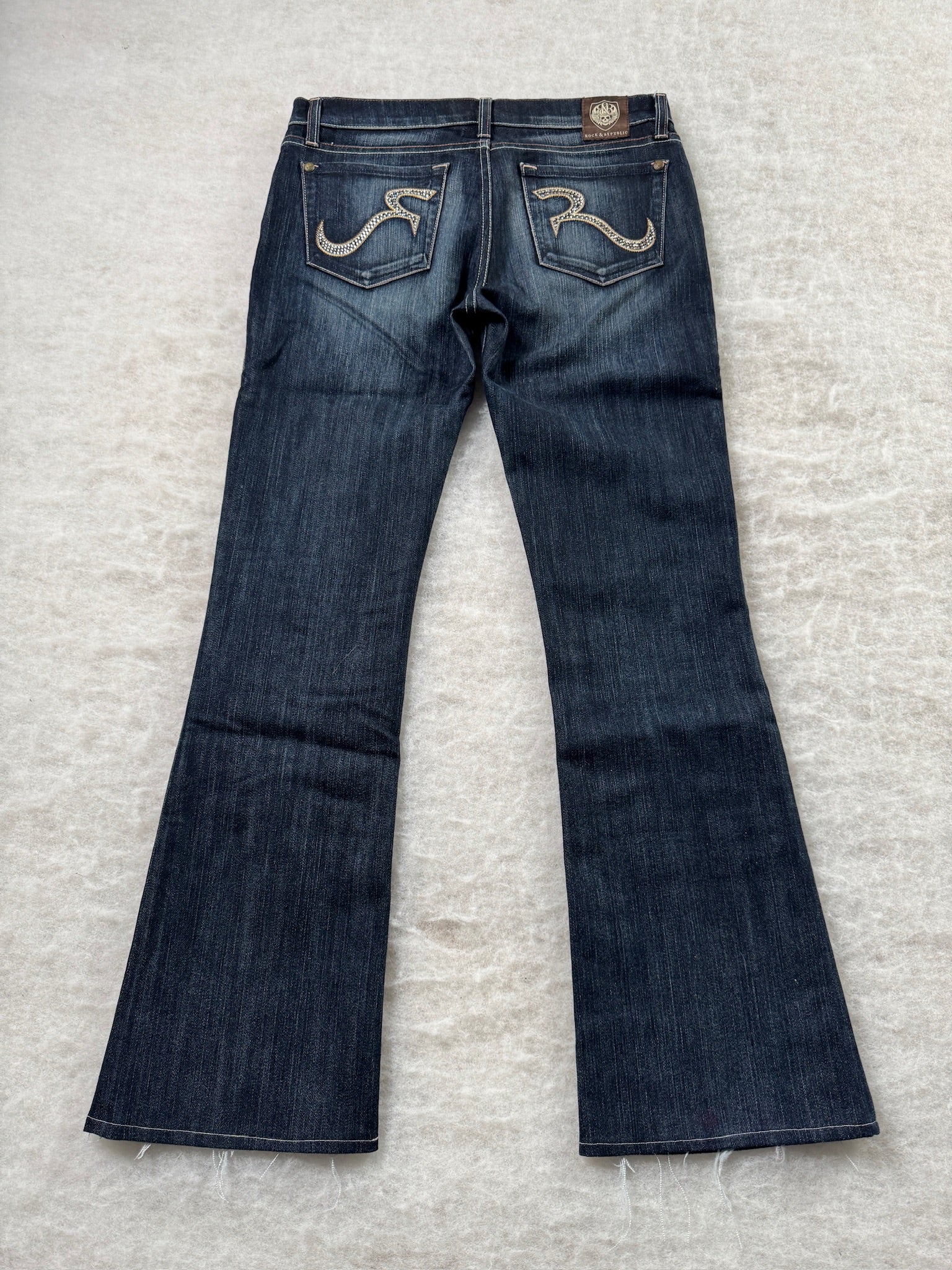 Rock & Republic Boot Cut Low Waist Jeans 30
