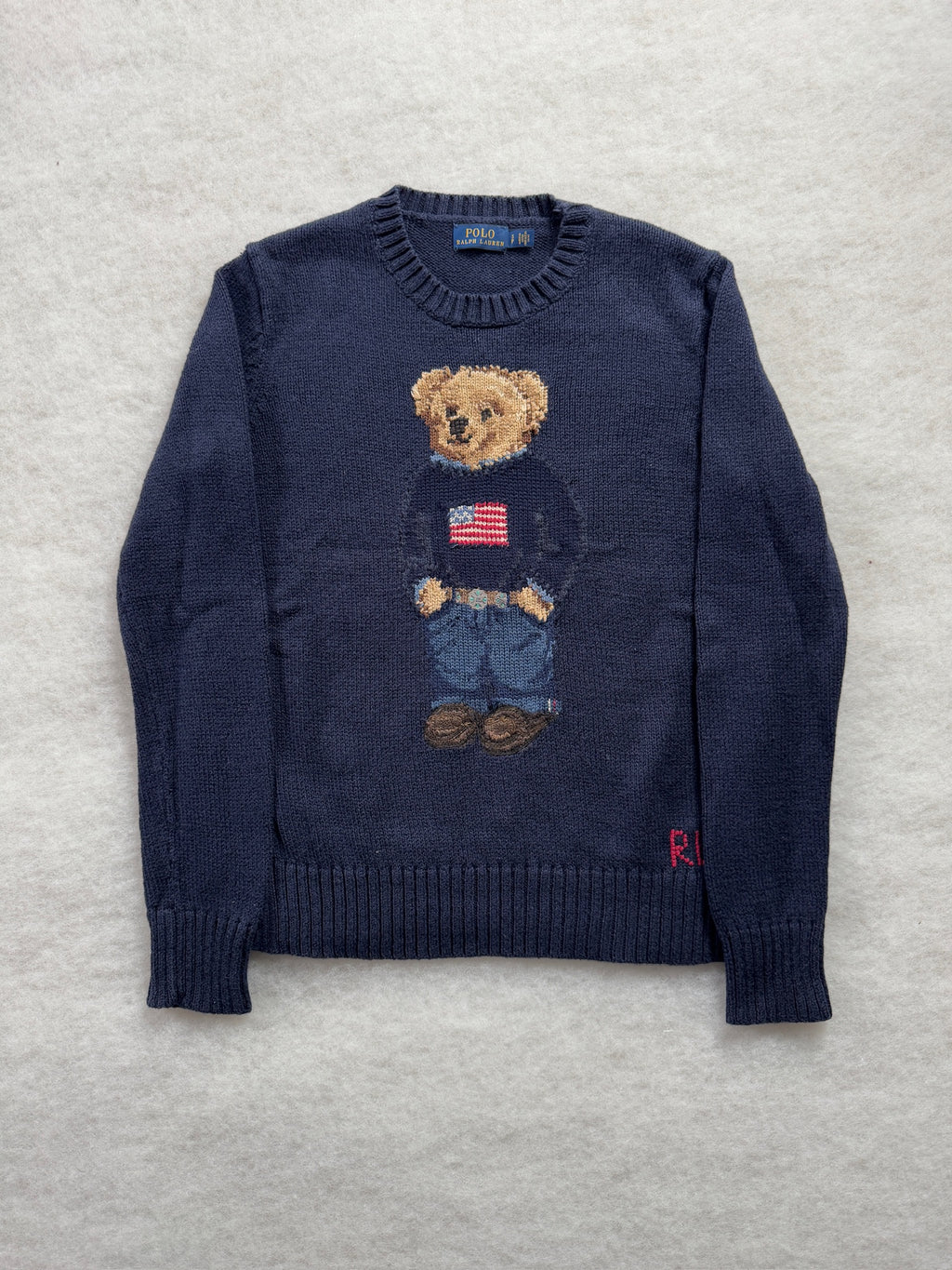 Ralph Lauren Strickpullover mit Polo Bär