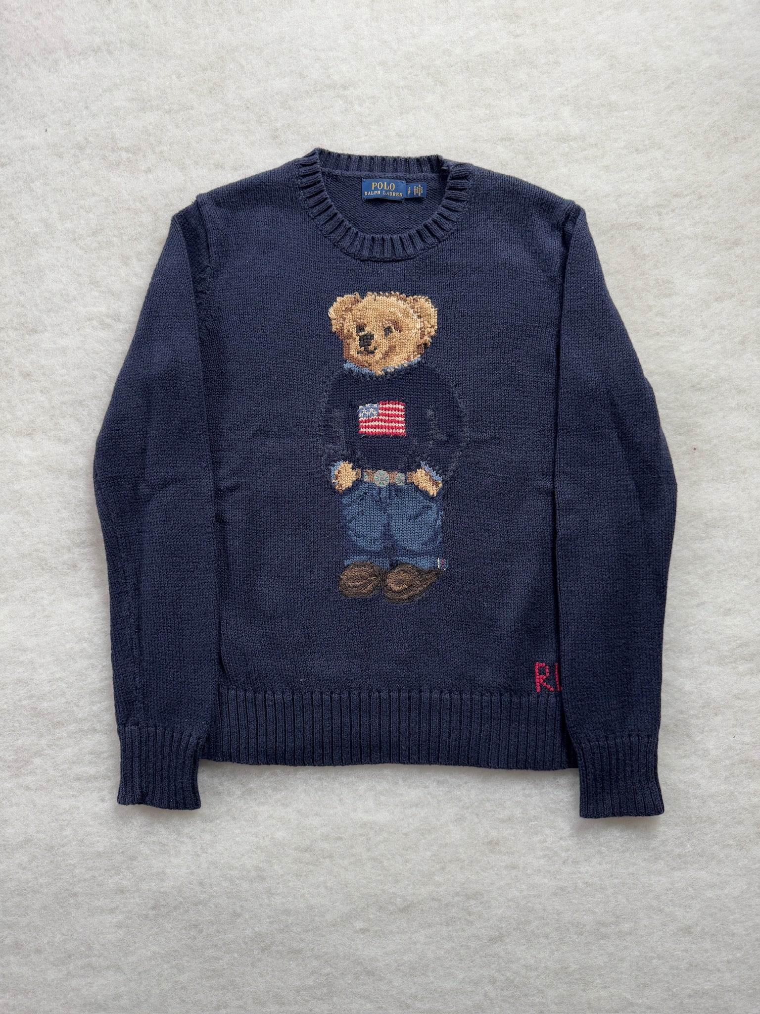 Ralph Lauren Strickpullover mit Polo Bär
