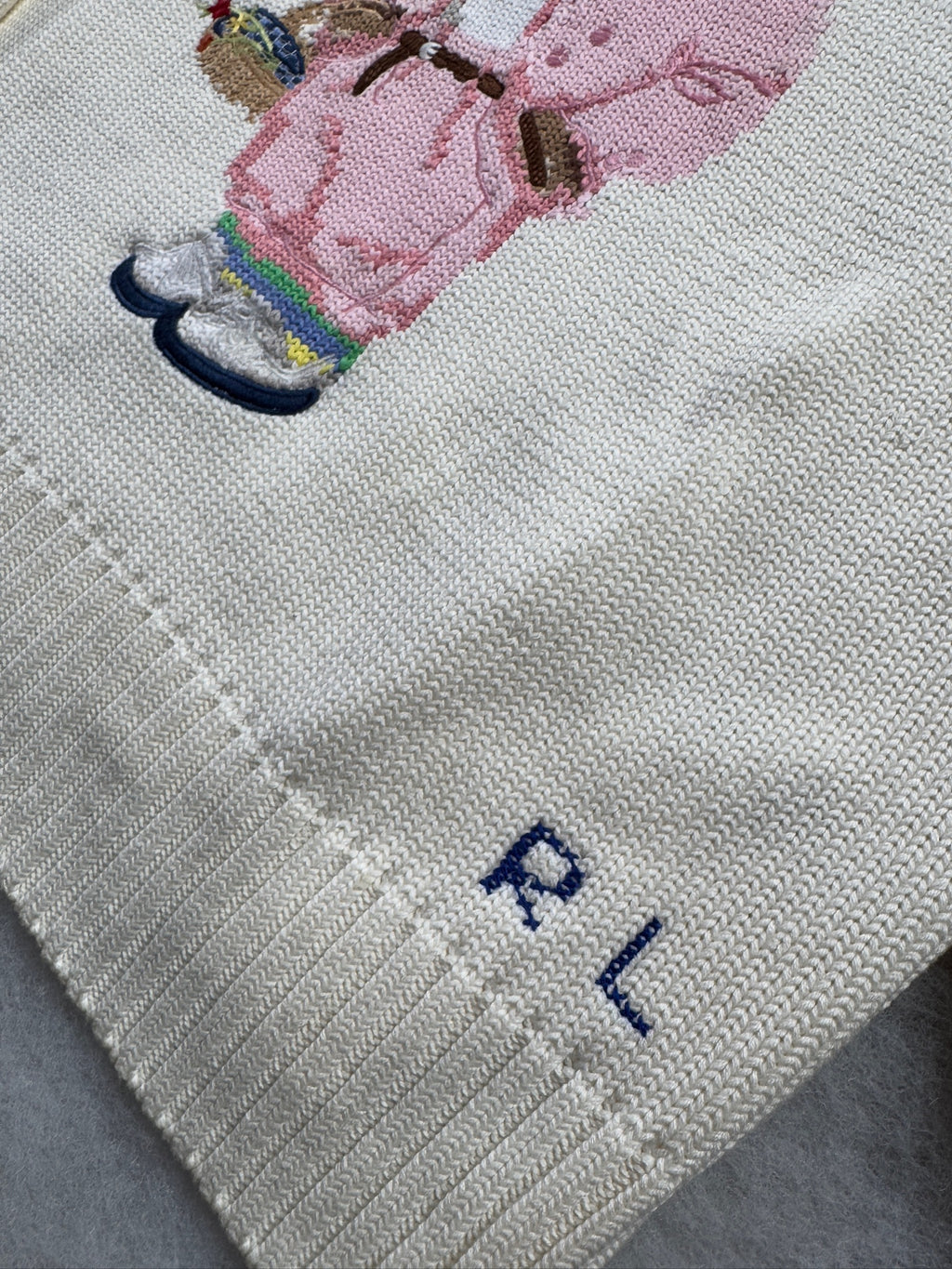 Ralph Lauren Strickpullover mit Polo Bär