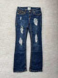 La Idol Boot Cut Low Waist Jeans 27