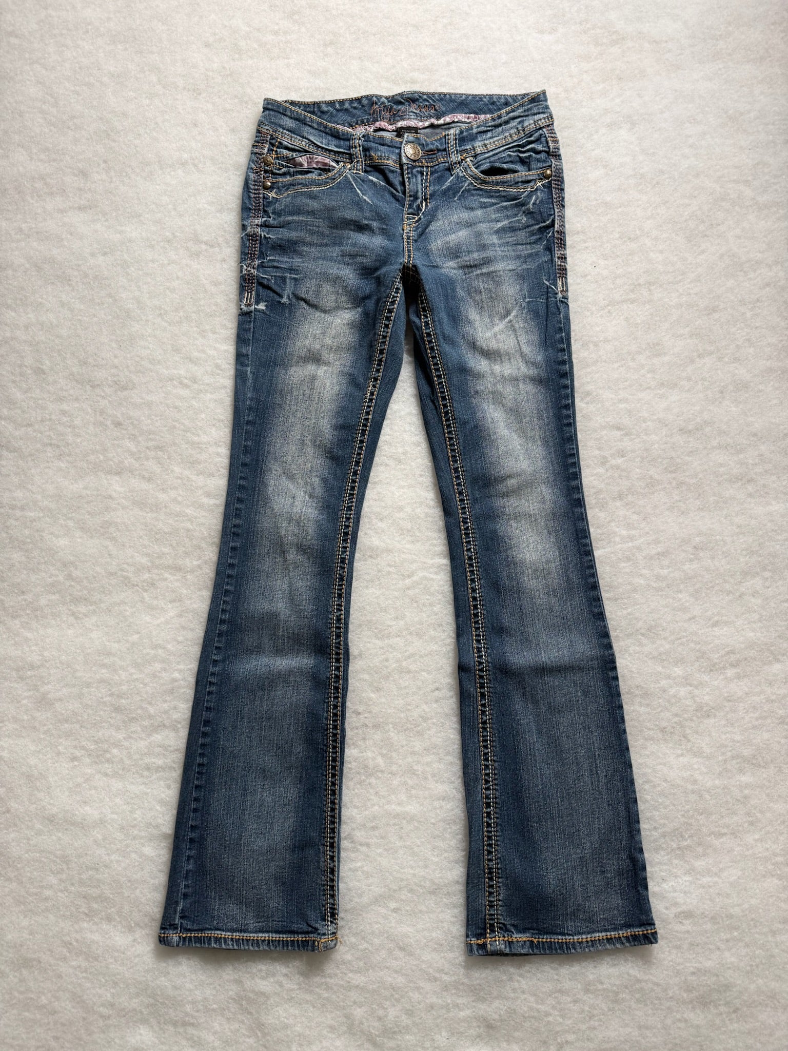Boot Cut Low Waist Jeans 27