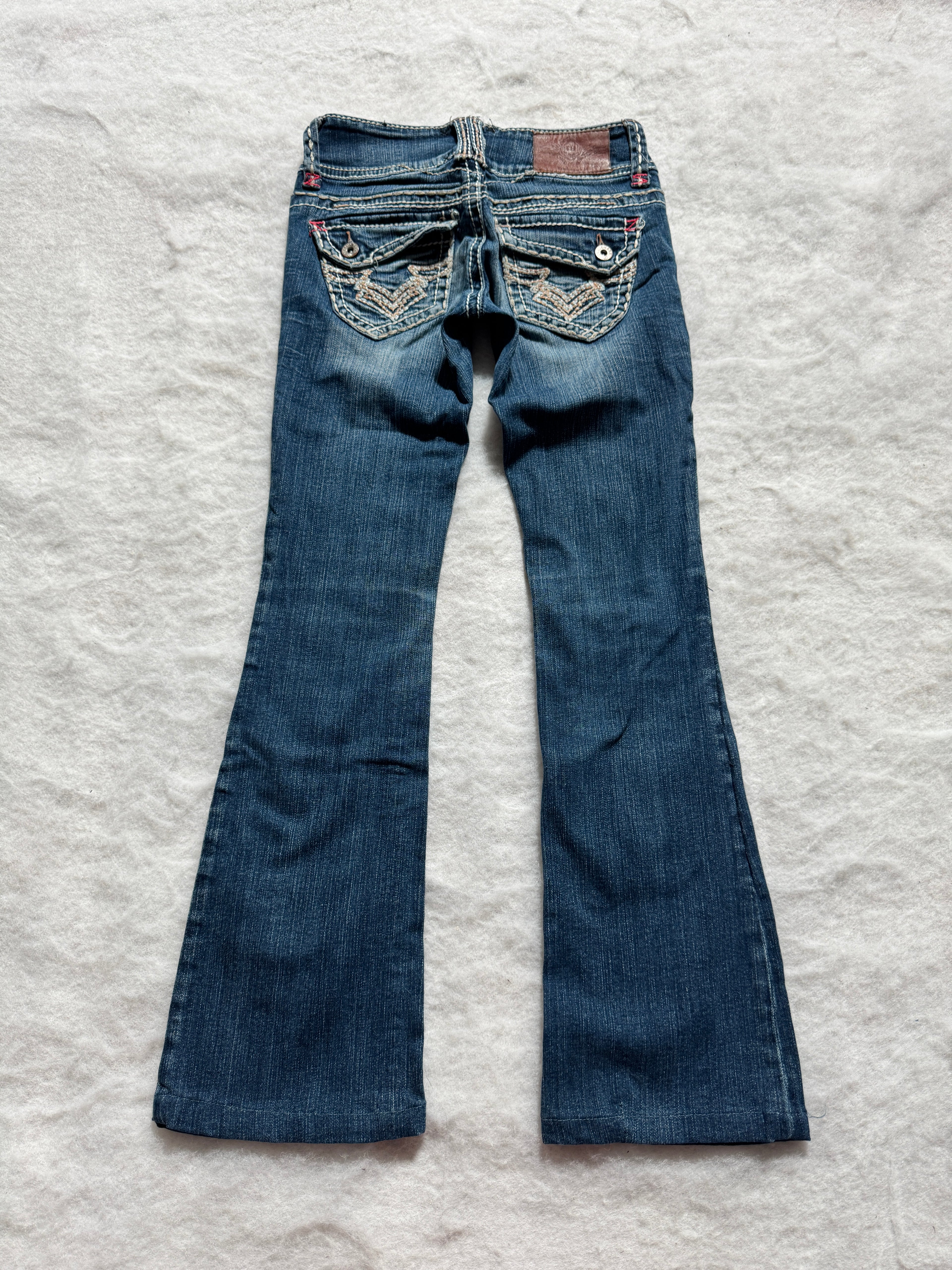 Boot Cut Low Waist Jeans