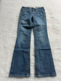 Boot Cut Low Waist Jeans Blau, Foto 1 von 4