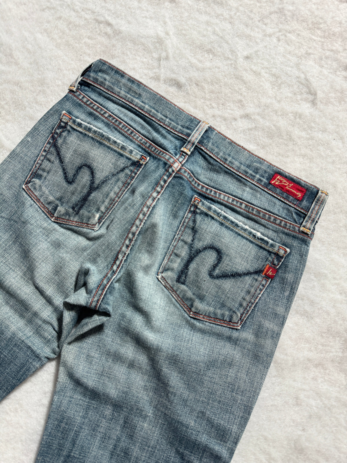 Citizens of Humanity Boot Cut Low Waist Jeans 25