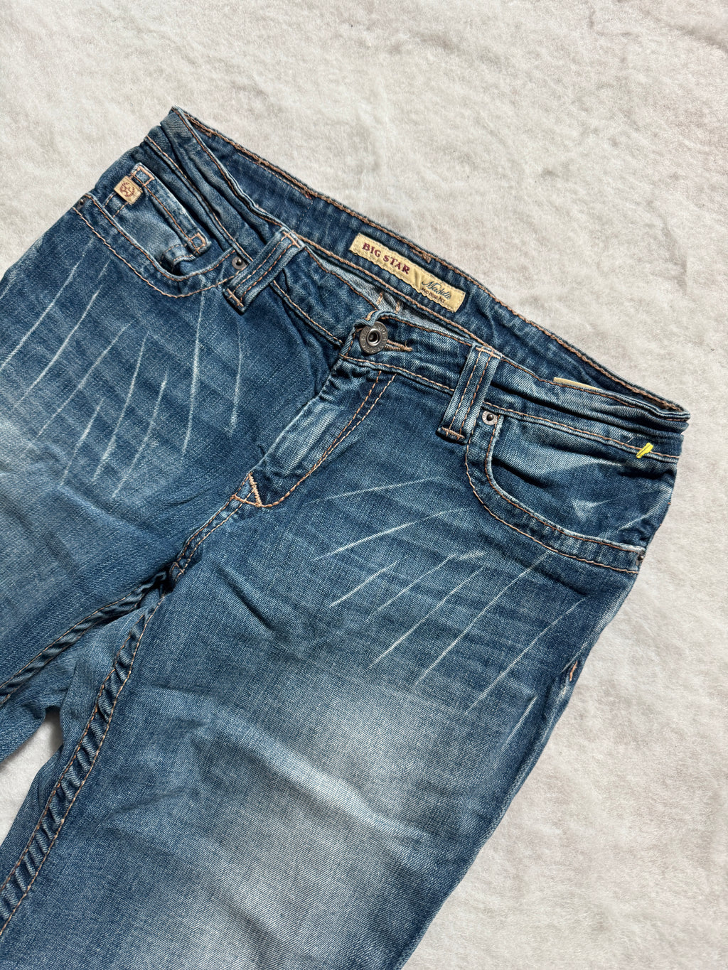 Boot Cut Low Waist Jeans
