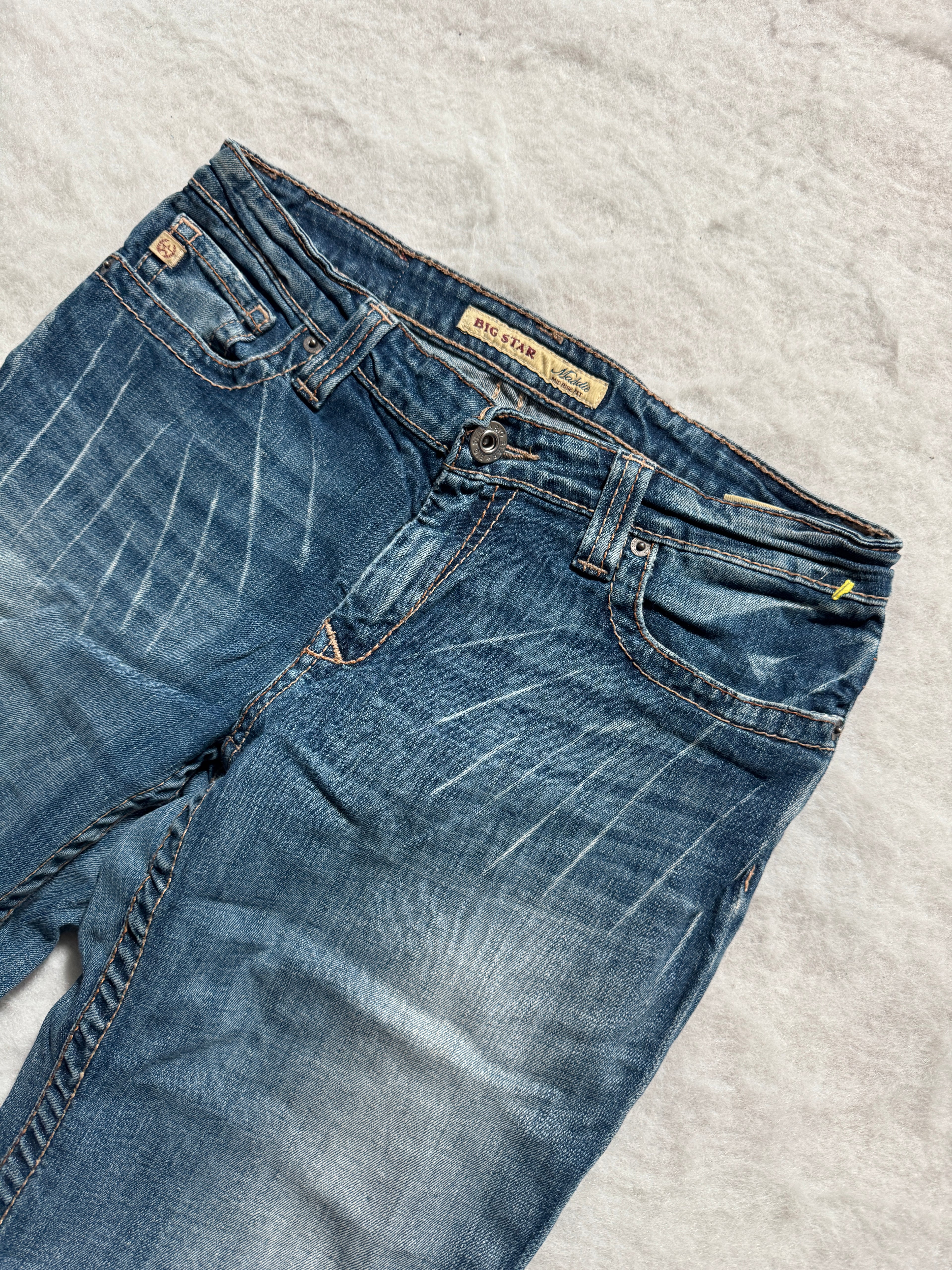 Boot Cut Low Waist Jeans