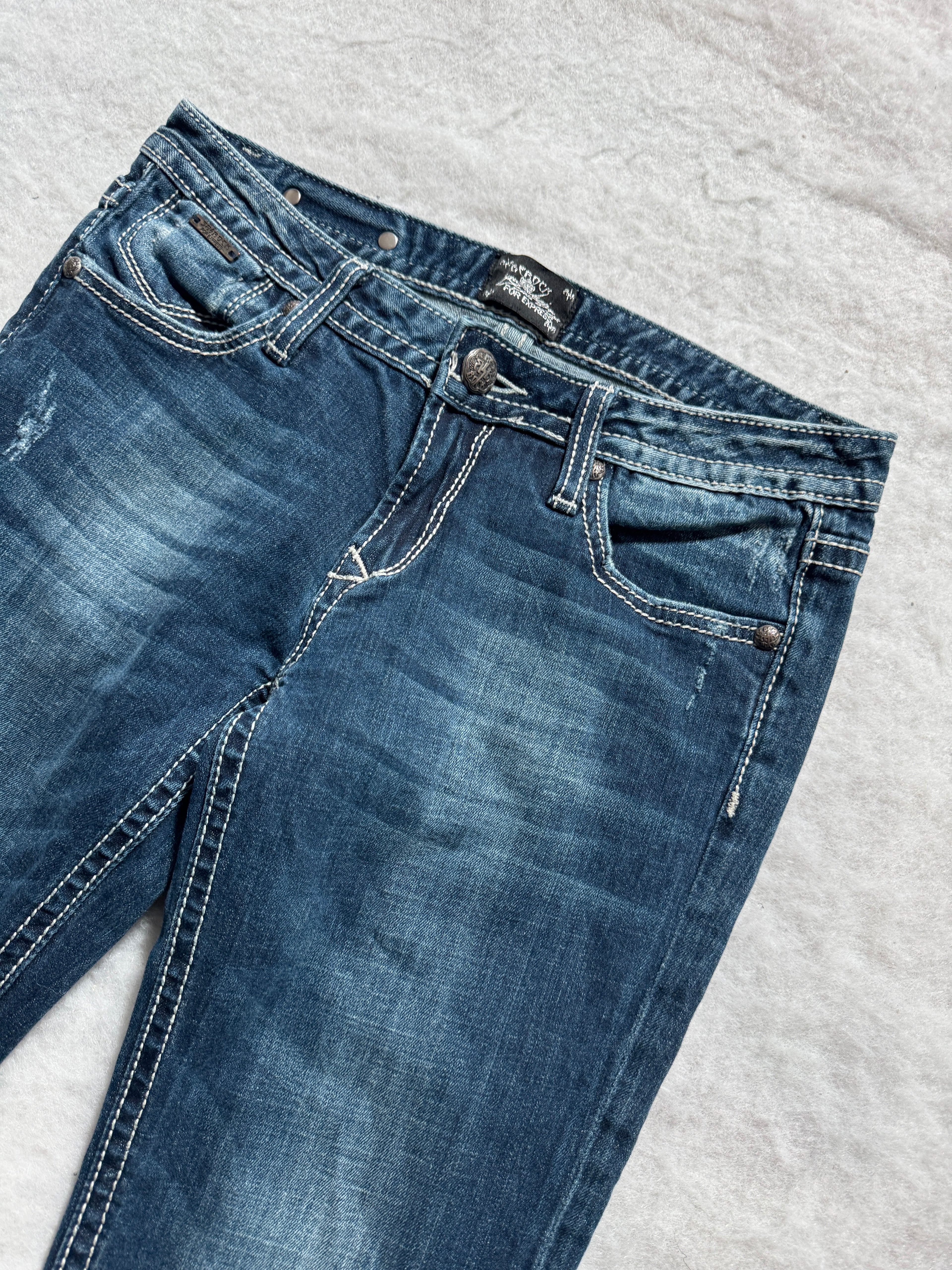 Boot Cut Low Waist Jeans