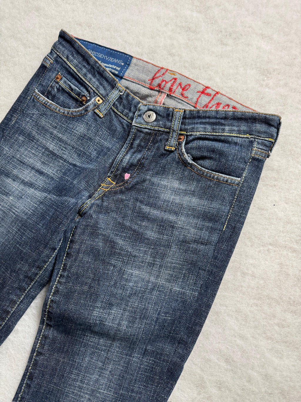 Boot Cut Low Waist Jeans
