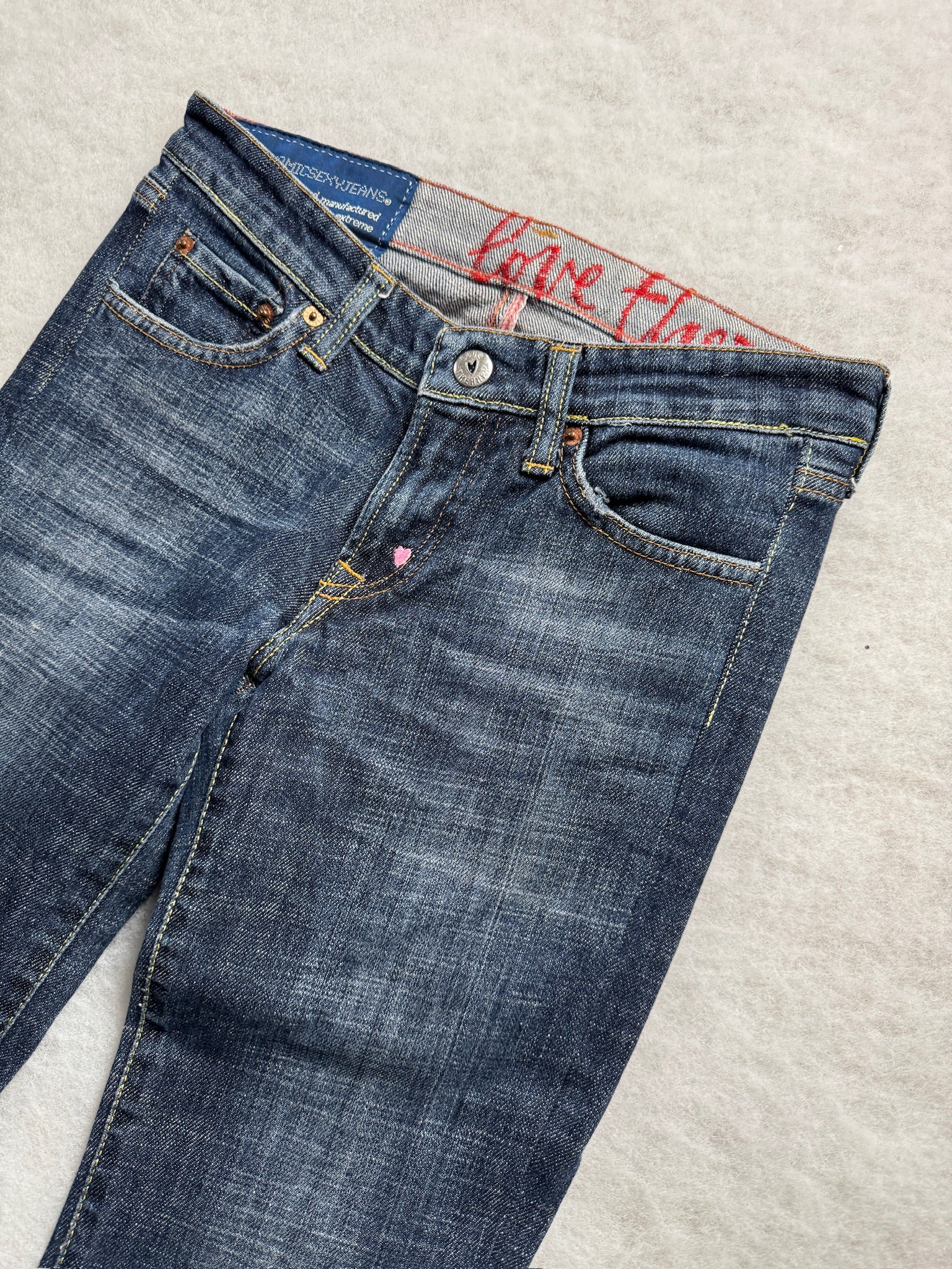 Boot Cut Low Waist Jeans