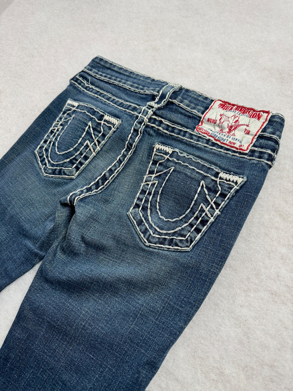 True Religion Boot Cut Low Waist Jeans 27