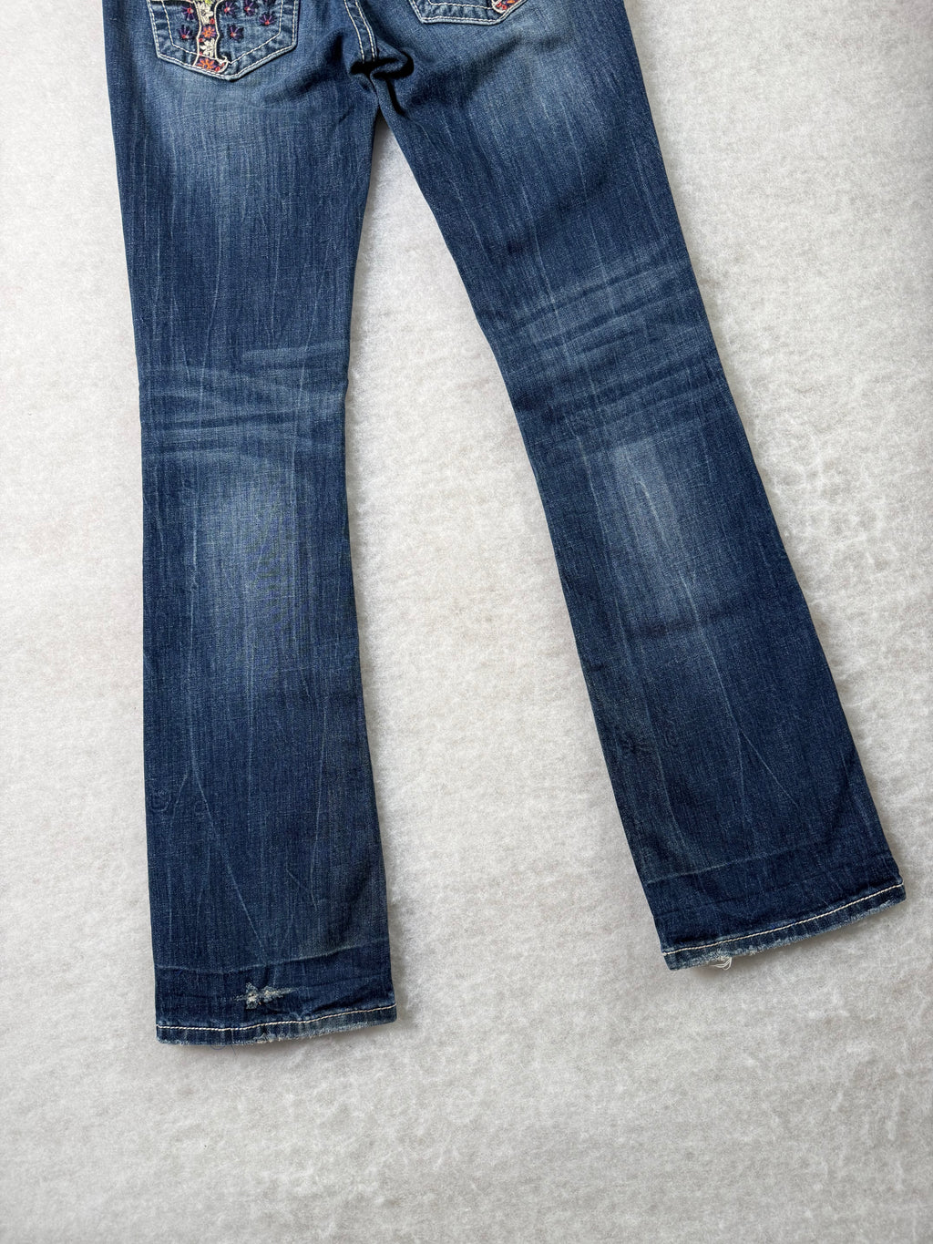 Miss Me Boot Cut Low Waist Jeans 28