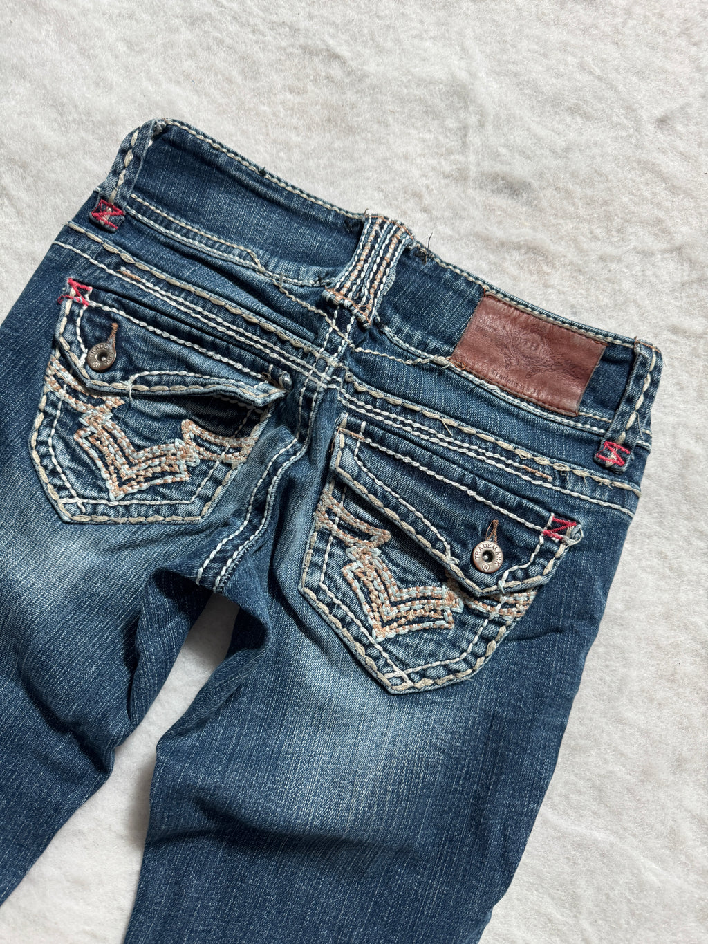 Boot Cut Low Waist Jeans