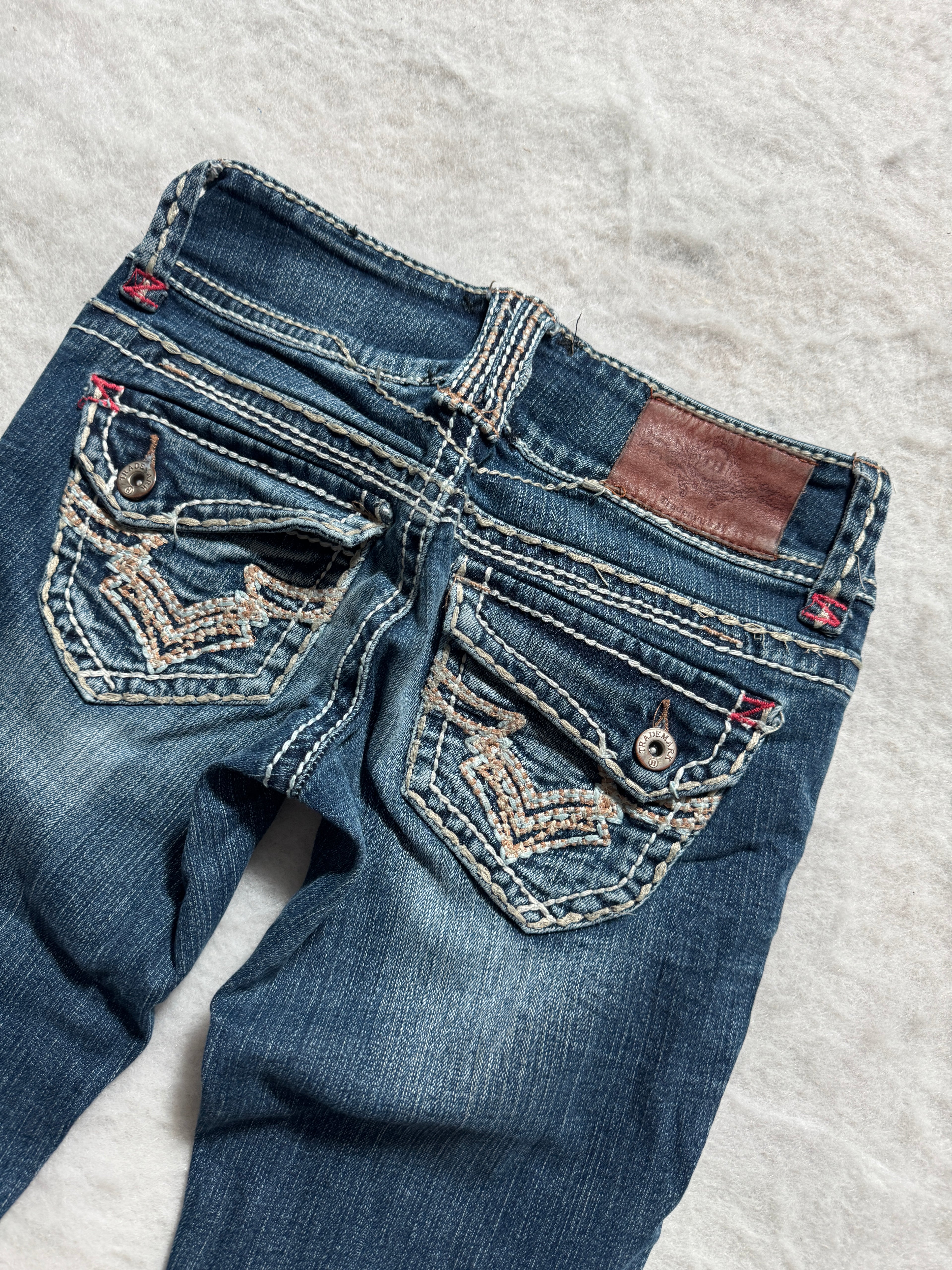 Boot Cut Low Waist Jeans