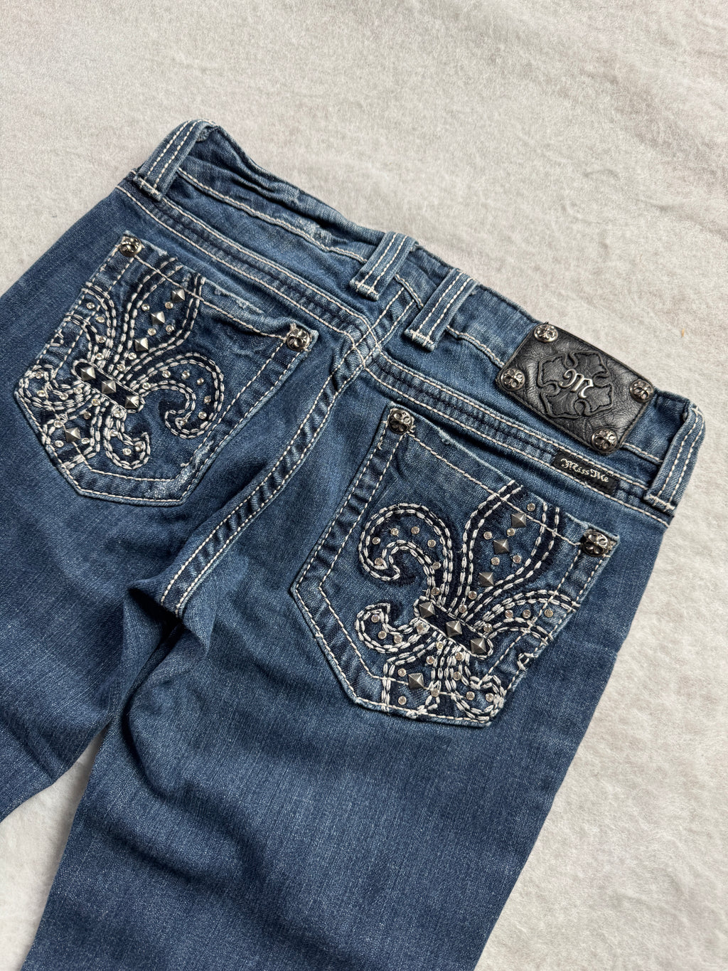 Miss Me Boot Cut Low Waist Jeans 29