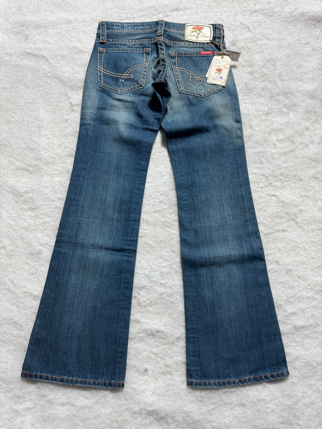 Boot Cut Low Waist Jeans