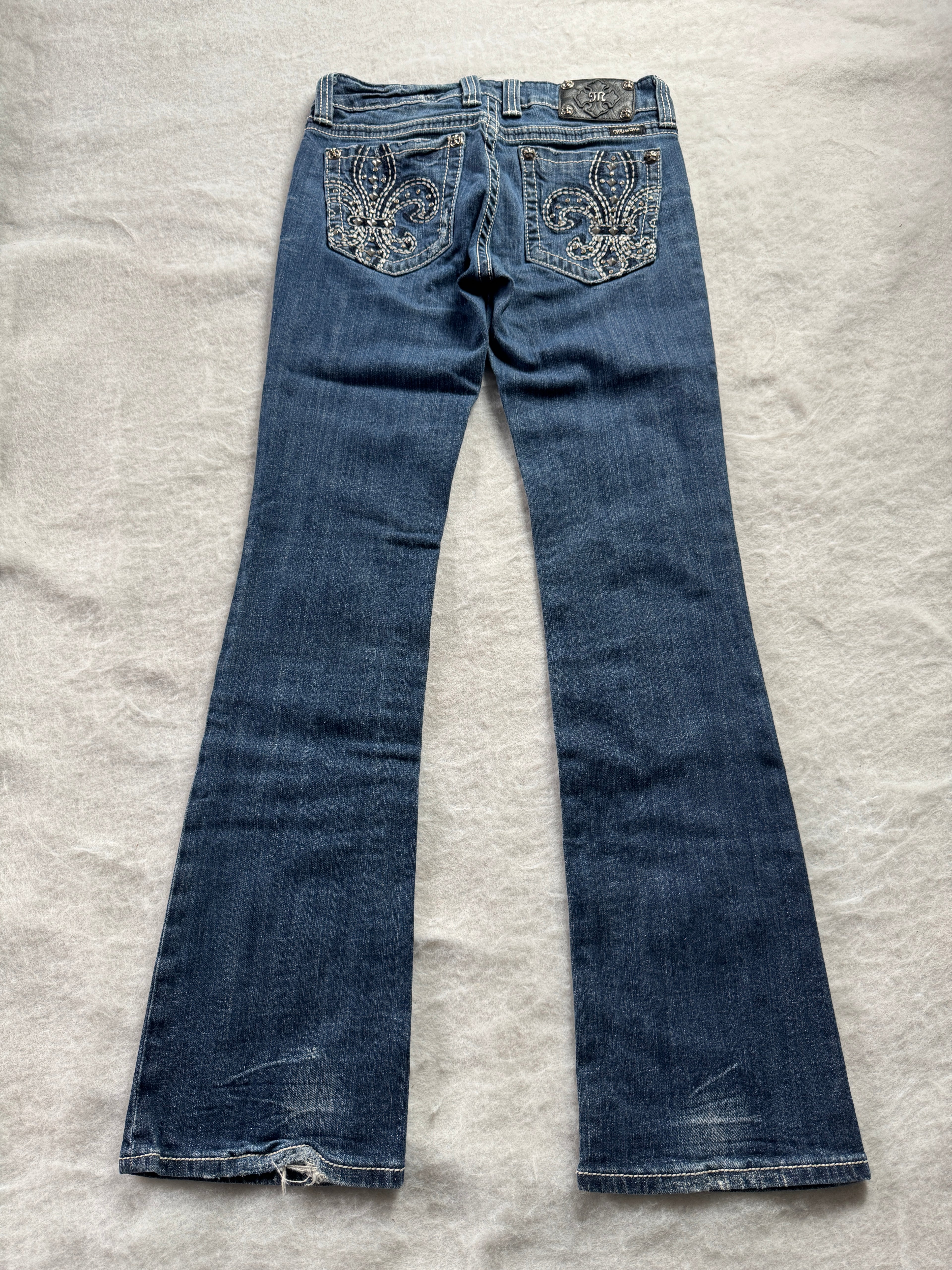 Miss Me Boot Cut Low Waist Jeans 29