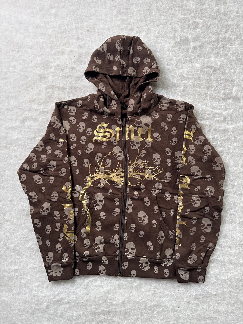 Smet Hoodie Kapuzen Zip Pullover