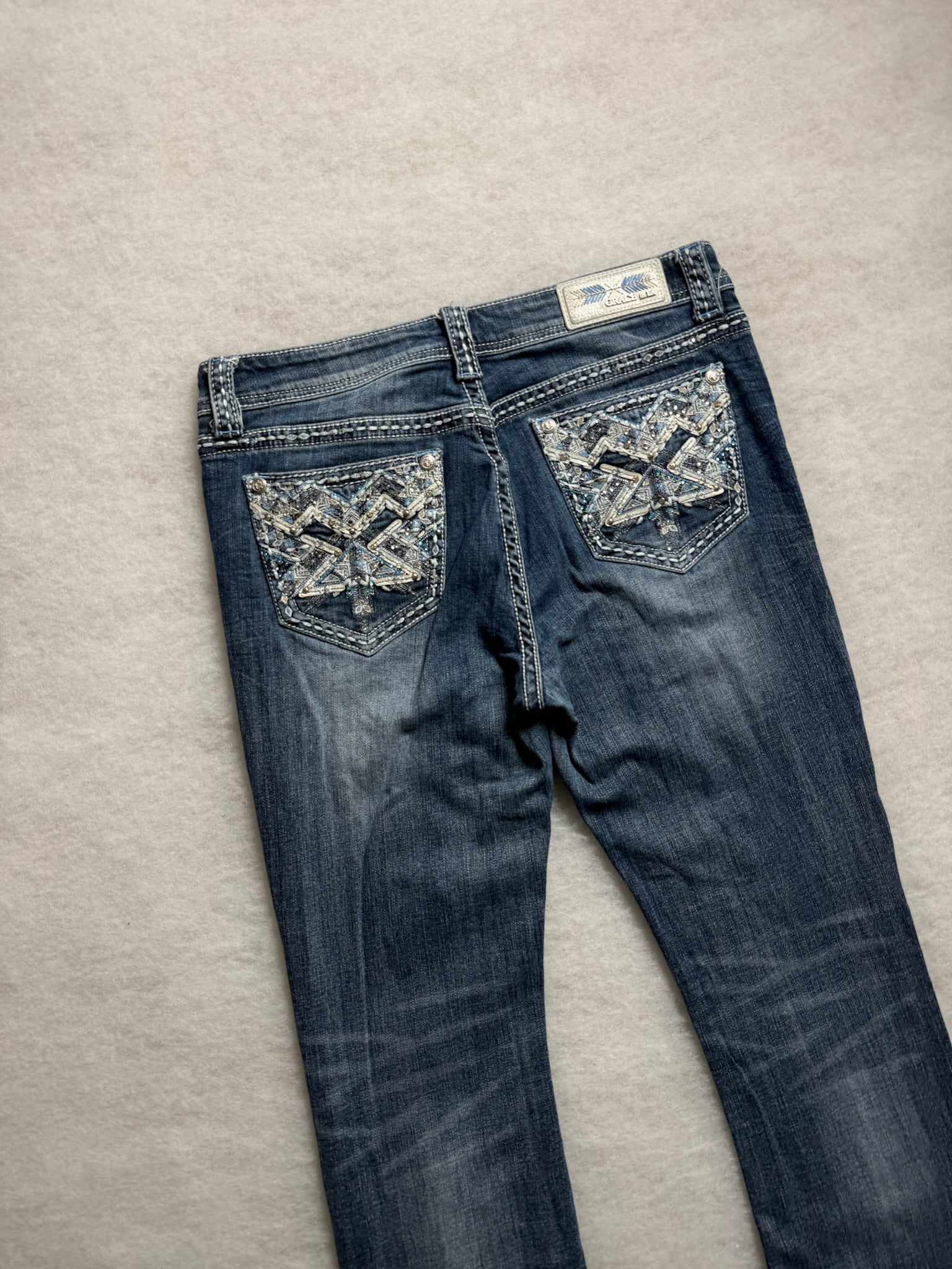 Grace Boot Cut Low Waist Jeans