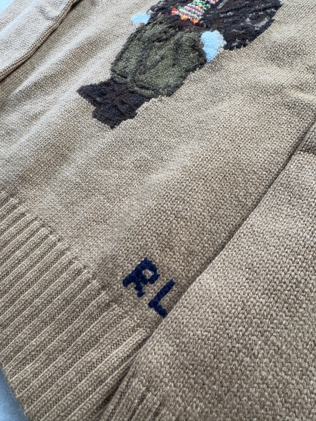 Ralph Lauren Strickpullover mit Polo Bär