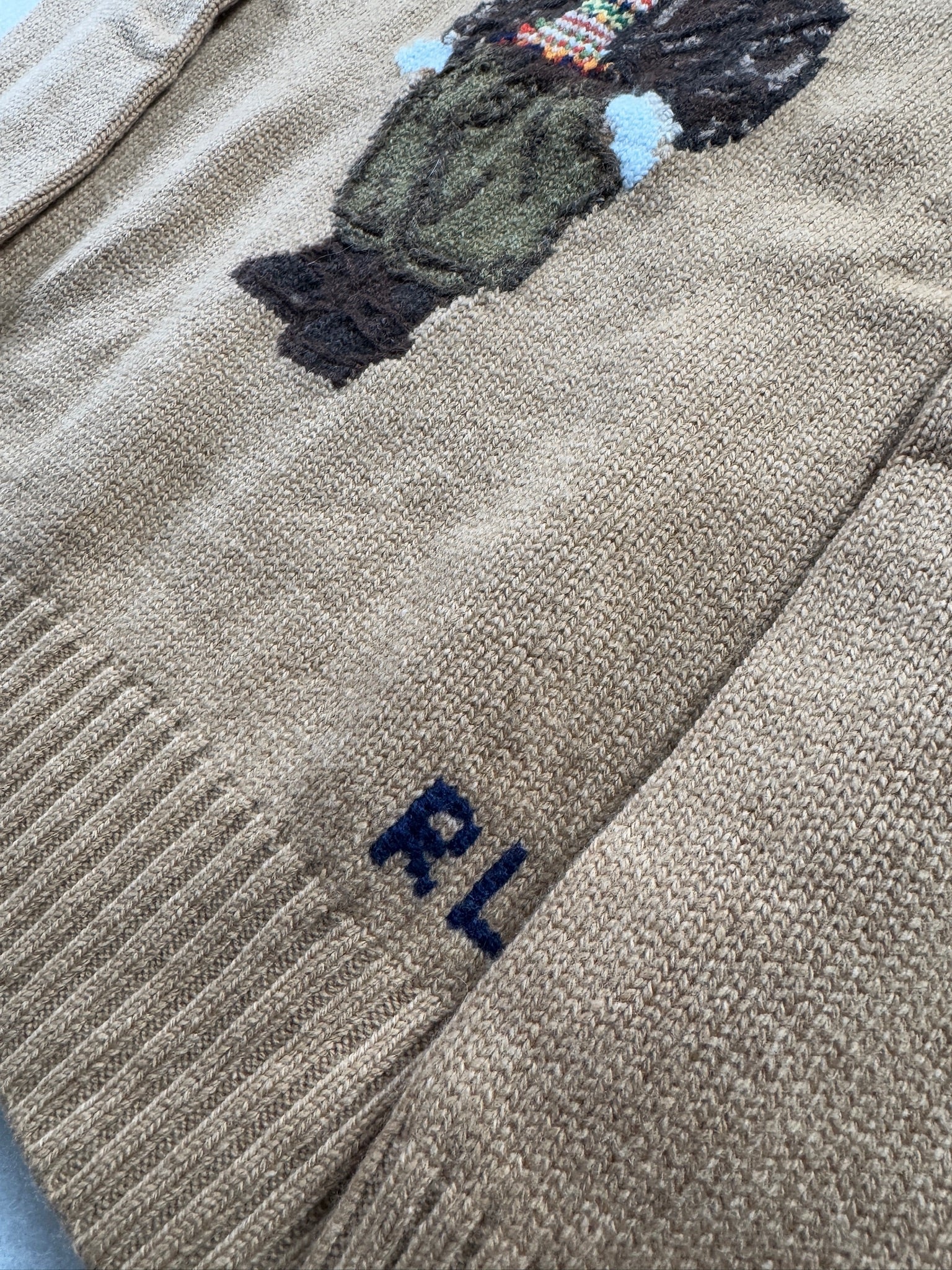 Ralph Lauren Strickpullover mit Polo Bär