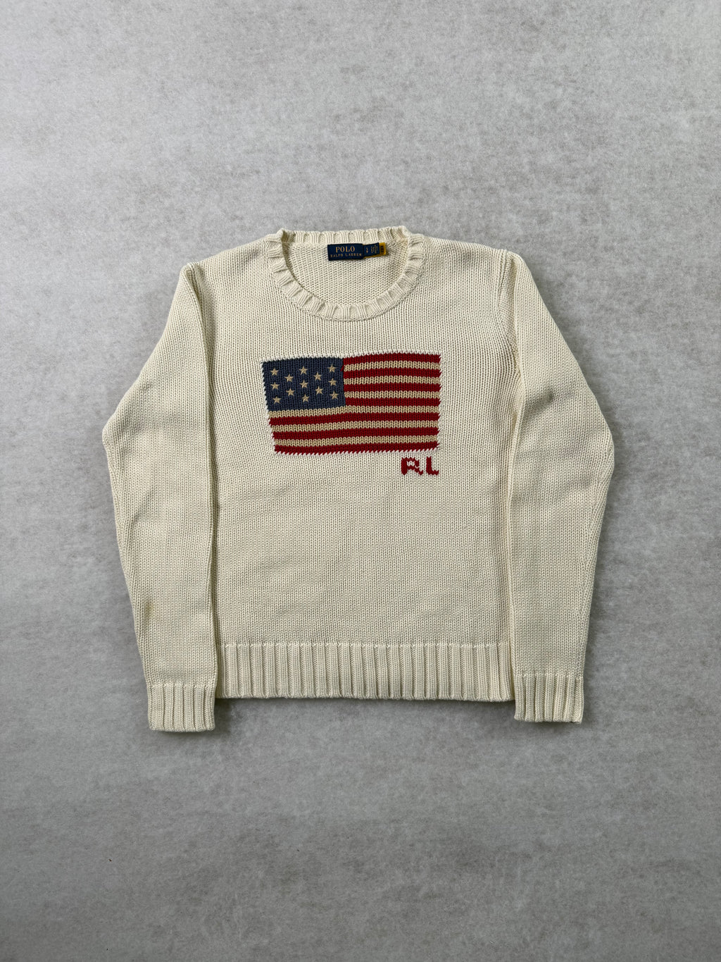 Ralph Lauren Strickpullover mit USA Flagge