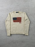 Ralph Lauren Strickpullover mit USA Flagge