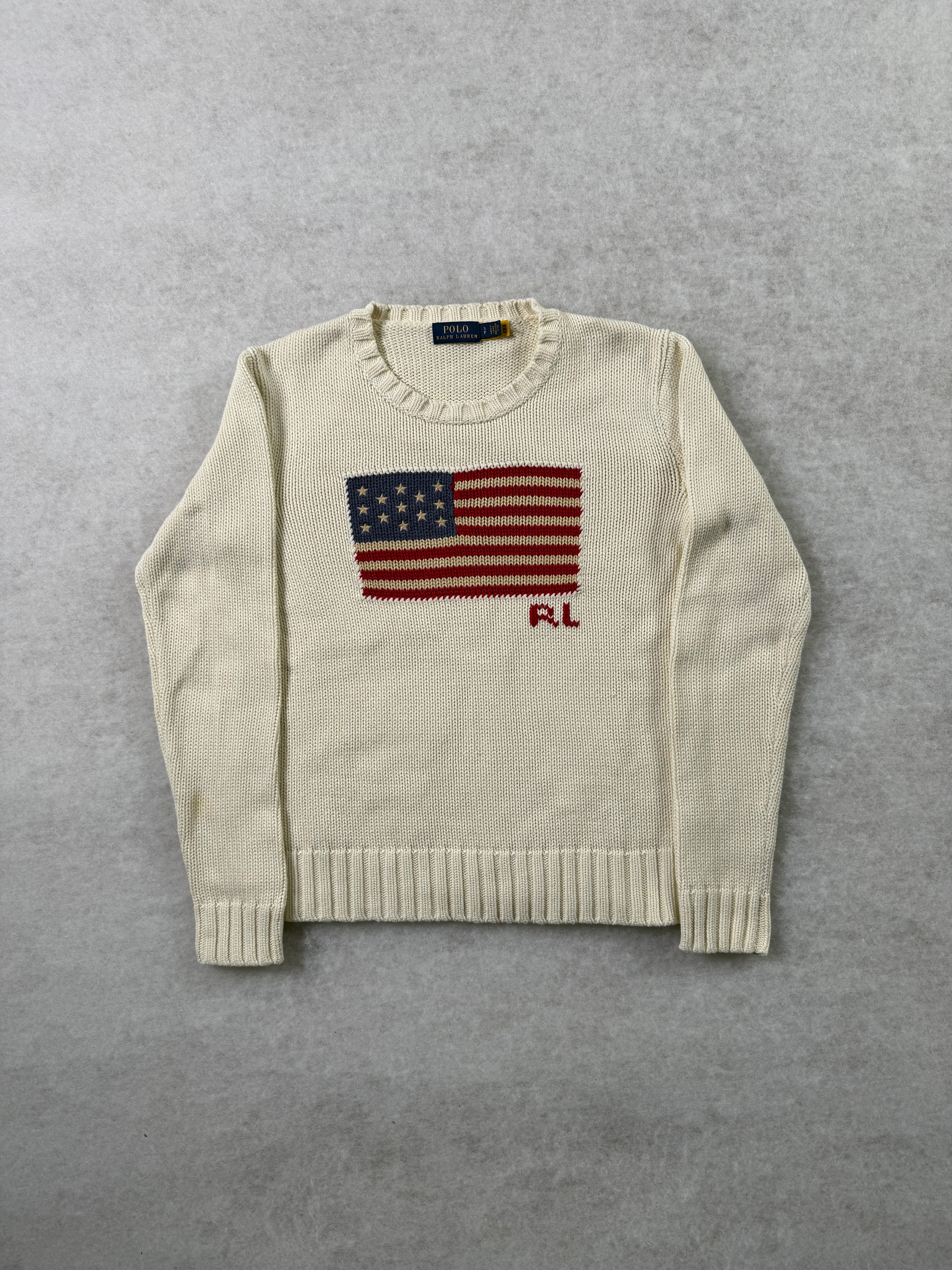 Ralph Lauren Strickpullover mit USA Flagge