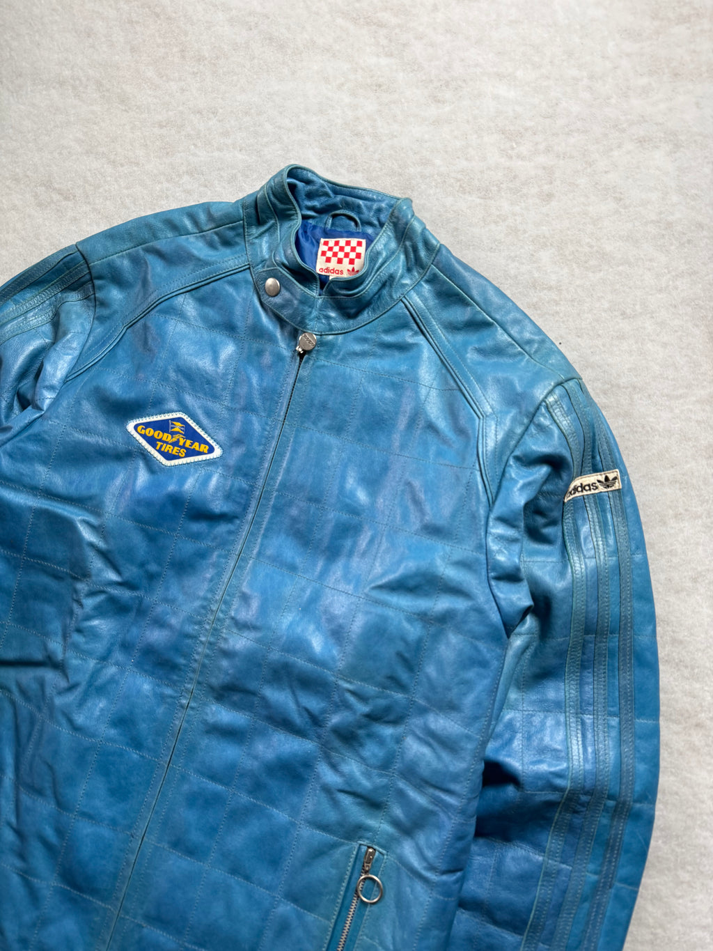 Adidas Leder Good Year Übergangsjacke