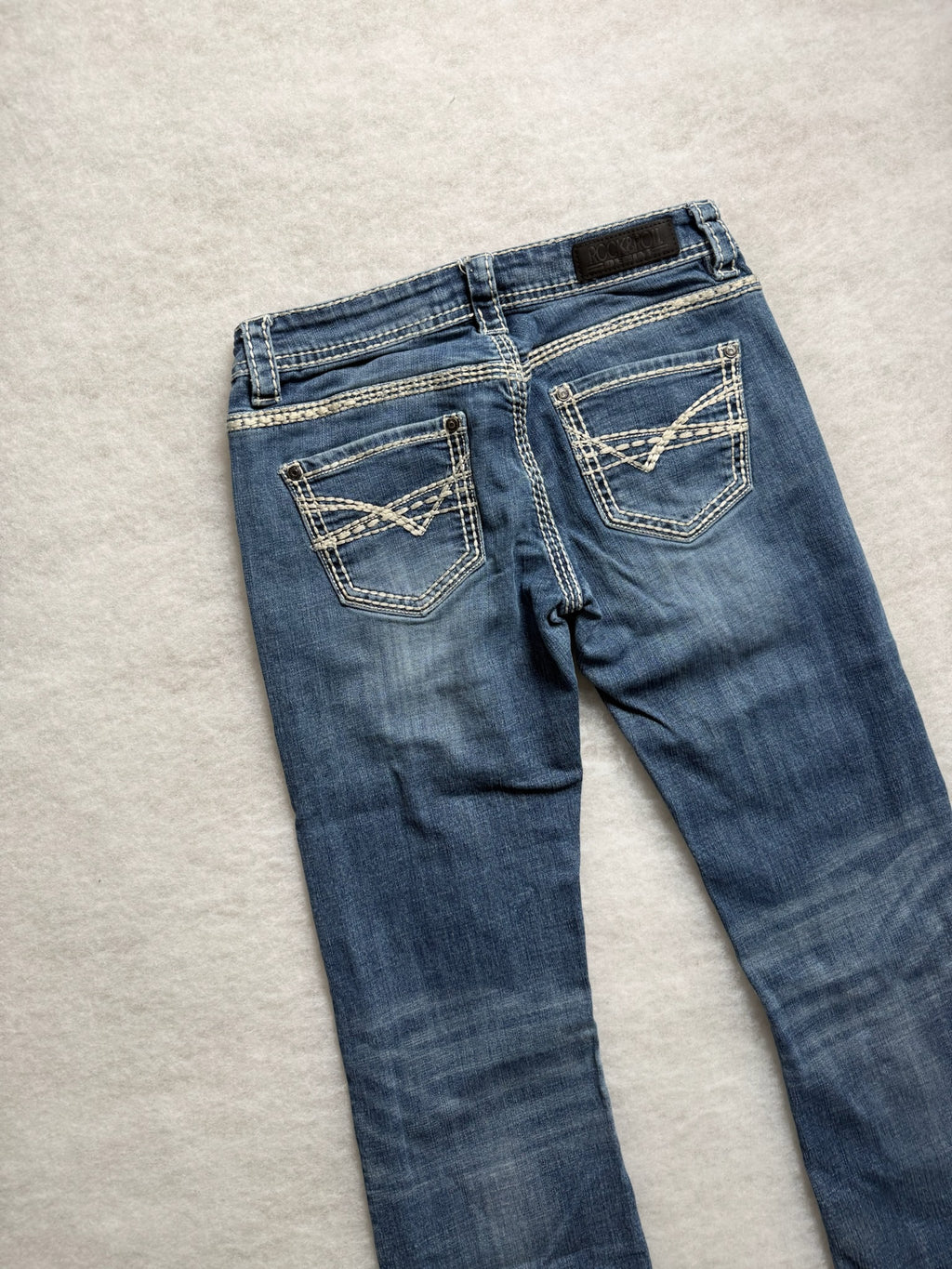 Boot Cut Low Waist Jeans