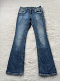 Miss Me Boot Cut Low Waist Jeans 28