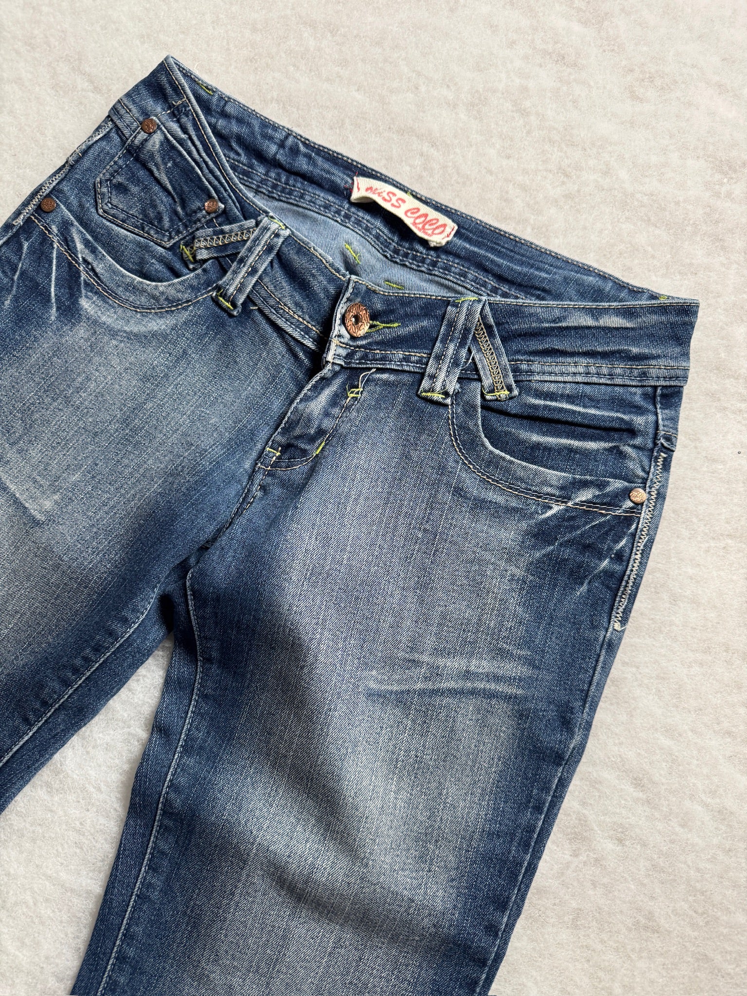 Boot Cut Low Waist Jeans