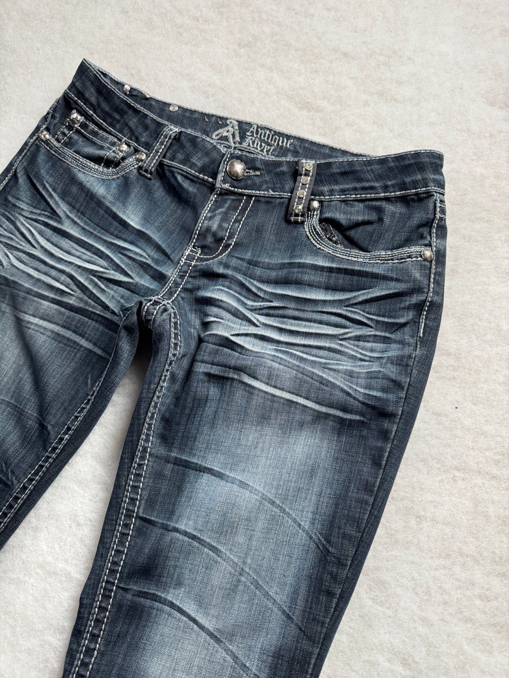 Boot Cut Low Waist Jeans