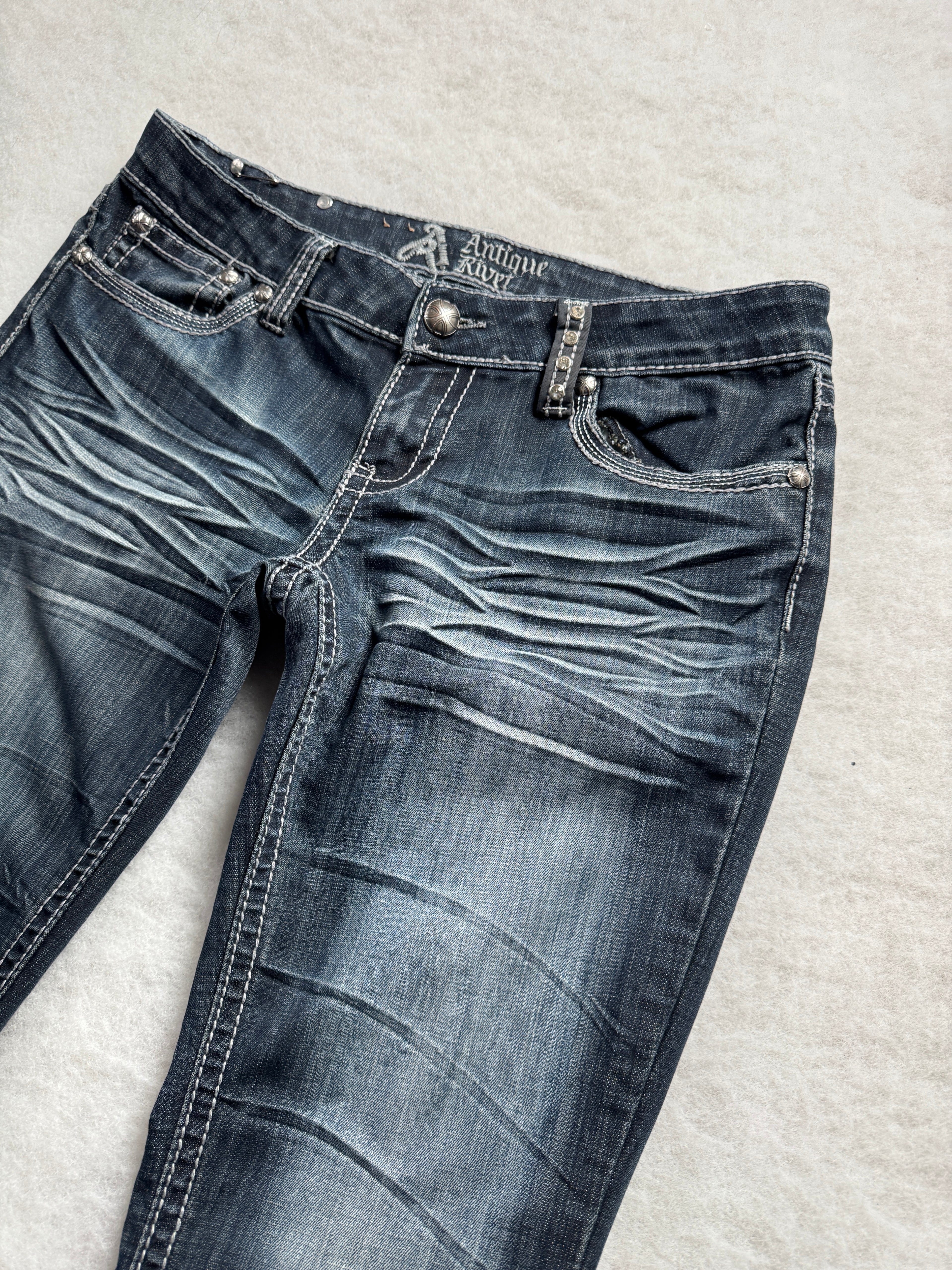 Boot Cut Low Waist Jeans