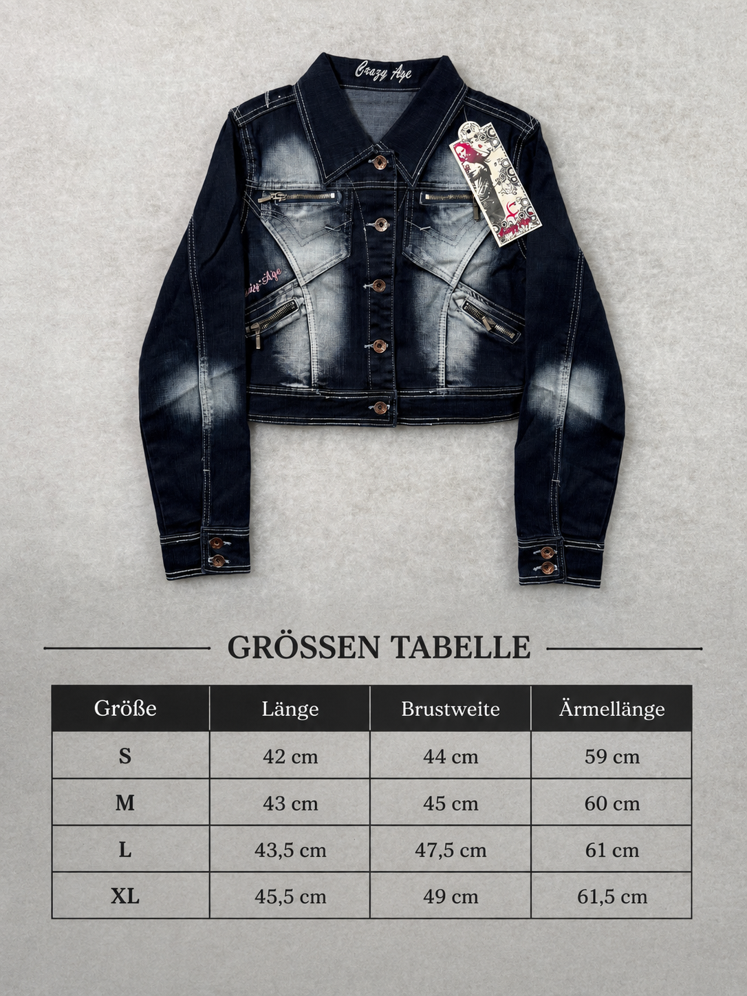Crazy Age Jeans Jacke