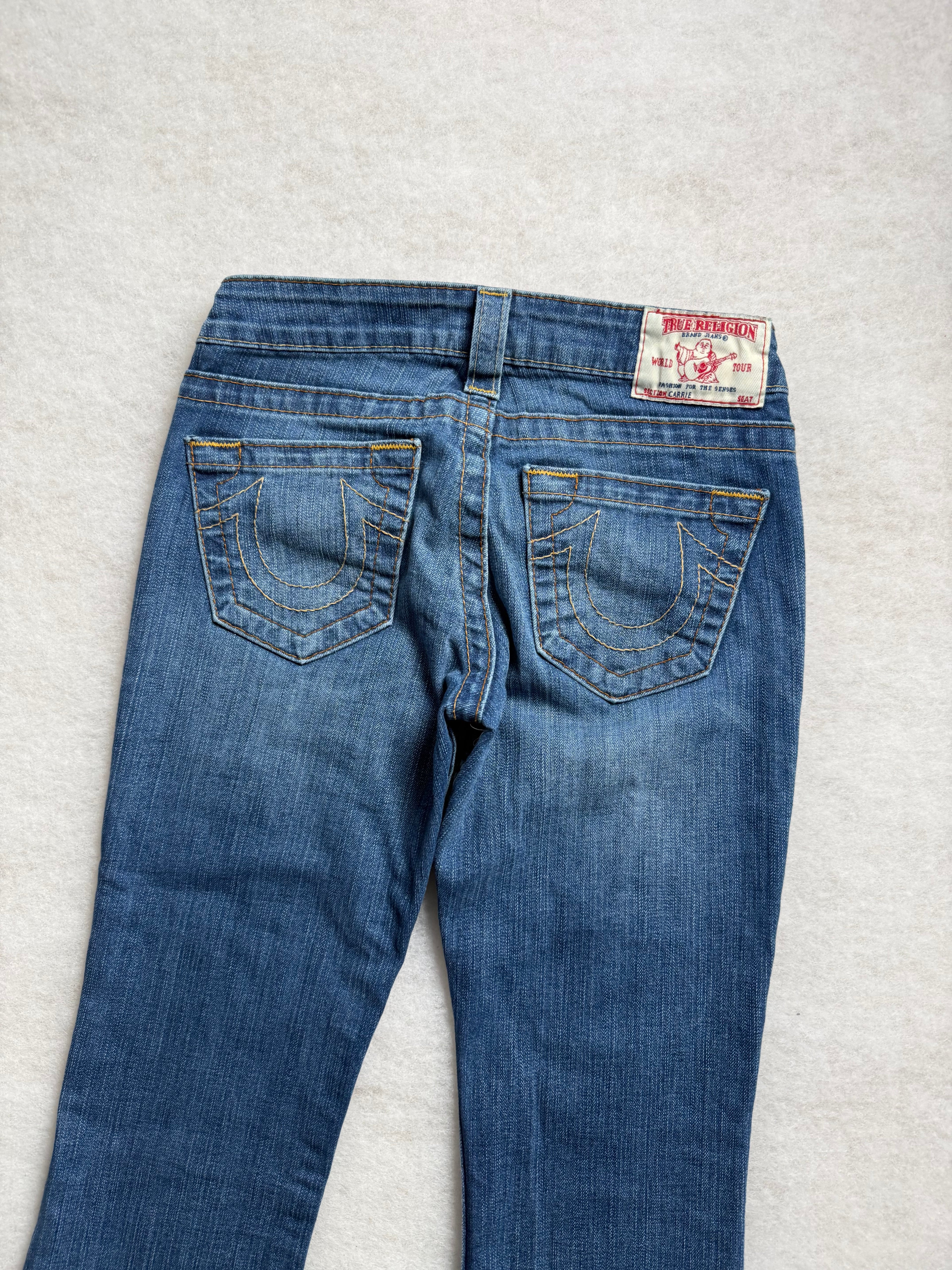 True Religion Boot Cut Low Waist Jeans 24