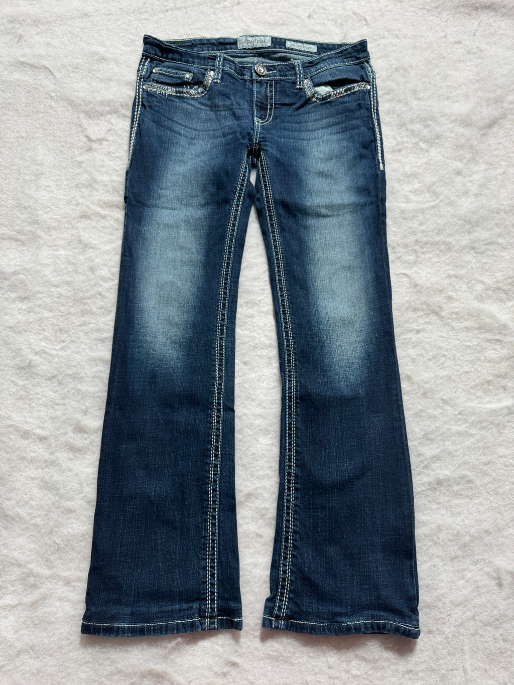 Boot Cut Low Waist Jeans