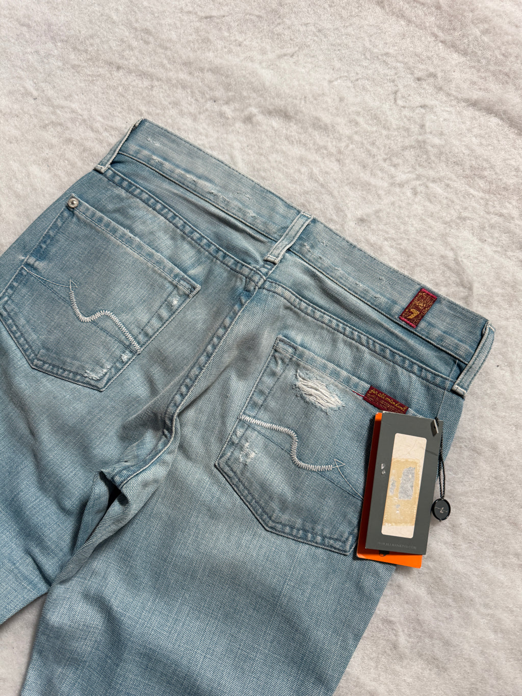 Seven Boot Cut Low Waist Jeans 25