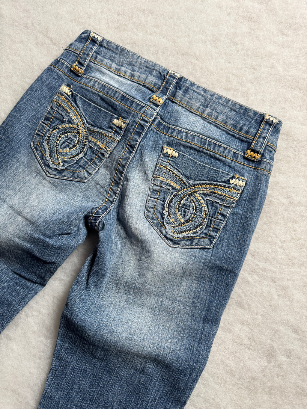 Boot Cut Low Waist Jeans