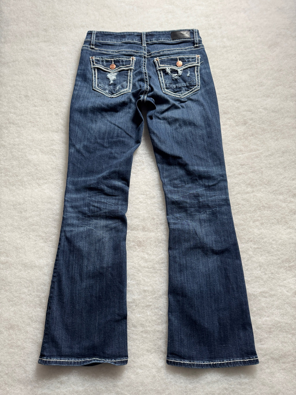 Boot Cut Low Waist Jeans