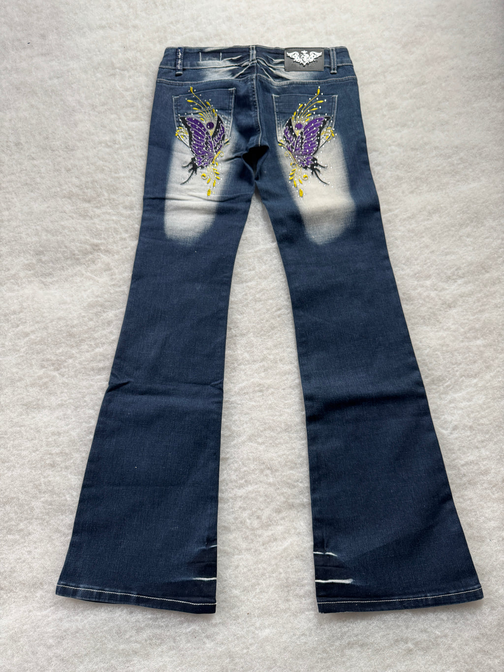 Crazy Age Boot Cut Low Waist Jeans 28