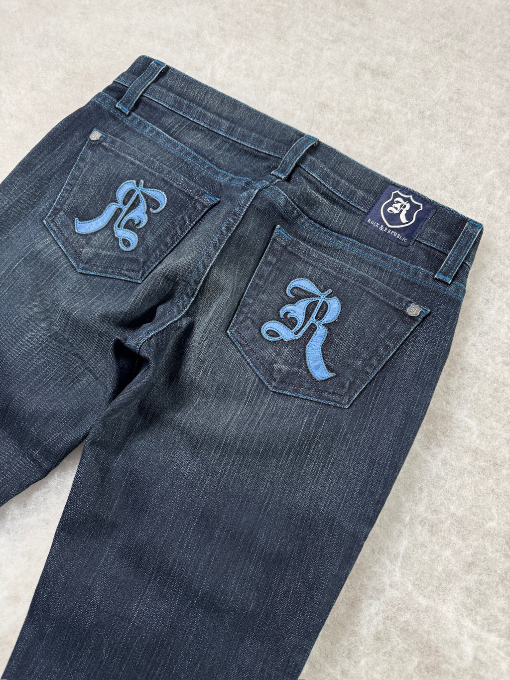Rock & Republic Boot Cut Low Waist Jeans 25