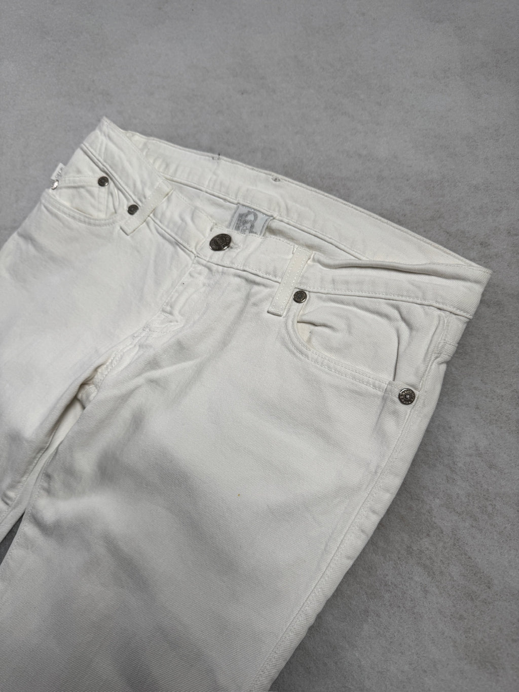 Victoria Beckham Boot Cut Low Waist Jeans 29